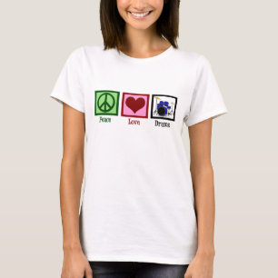 Peace Love Drums T-Shirt