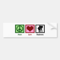 Peace Love Elephants