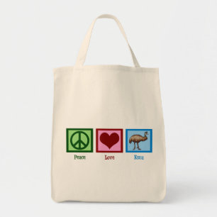 Peace Love Emu Tote Bag