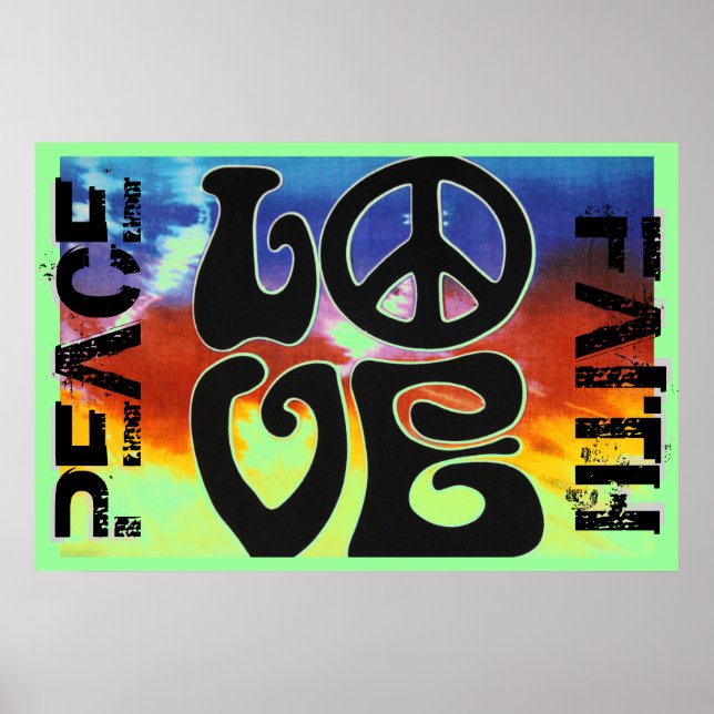 PEACE LOVE FAITH POSTER (Front)