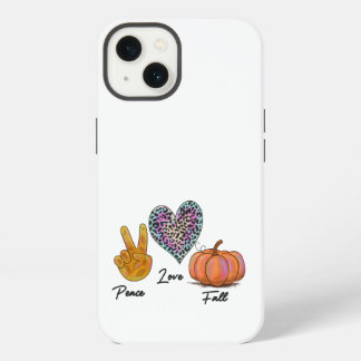 Peace Love Fall iPhone 13 Case