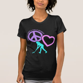PEACE-LOVE-FIELD HOCKEY T-Shirt
