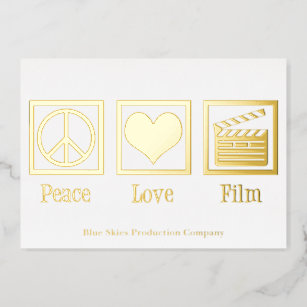 Peace Love Film Production Company Director Gold