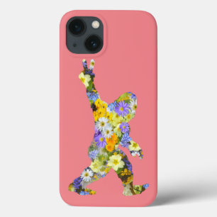 Peace Love Floral Bigfoot iPhone 13 Case