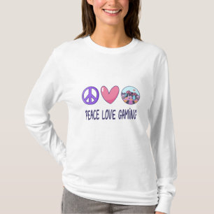 Peace Love Gaming T-Shirt