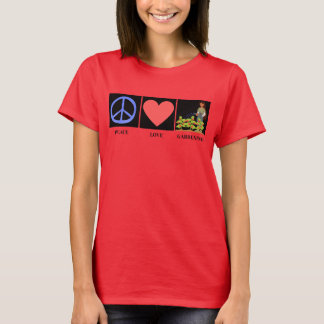 PEACE LOVE GARDENING T-SHIRT