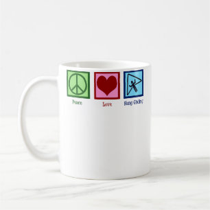 Peace Love Hang Gliding Coffee Mug
