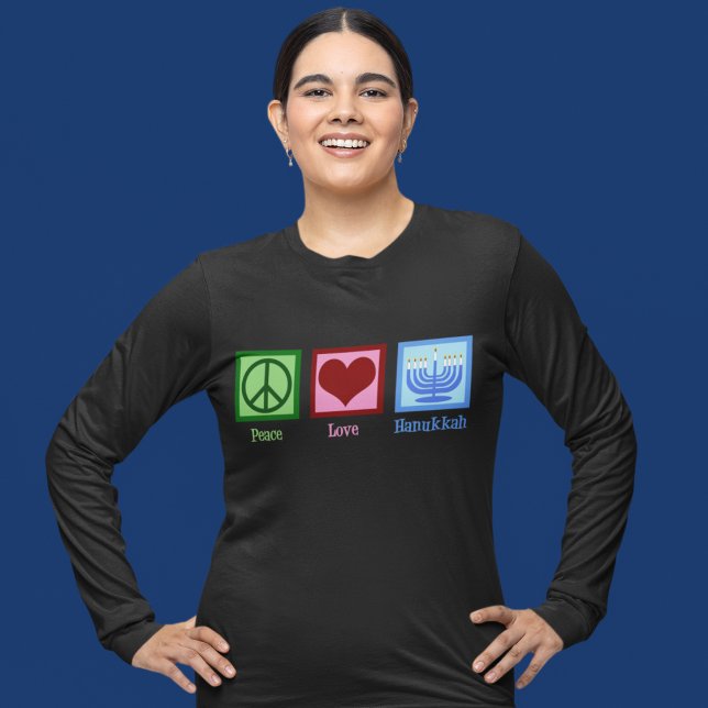 Peace Love Hanukkah T-Shirt (Creator Uploaded)