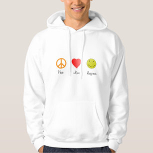 Peace Love Happiness Hoodie