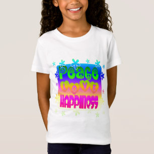 Peace, Love, Happiness T-Shirt