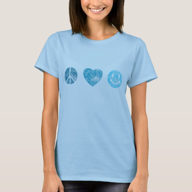 Peace Love Happiness Tee (Front)