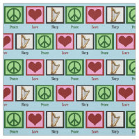 Peace Love Harp