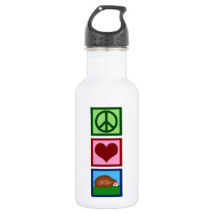 Peace Love Hedgehogs 532 Ml Water Bottle