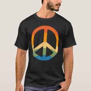 Peace Love Hippie Costume Tie Dye 60s 70s T-Shirt