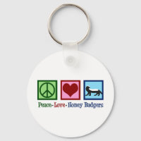 Peace Love Honey Badgers