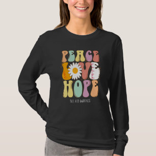 Peace Love Hope Bile Acid Awareness T-Shirt
