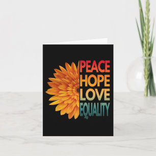 PEACE LOVE HOPE EQUALITY   INVITATION