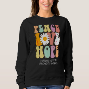 Peace Love Hope Hypertrophic Obstructive Cardiomyo Sweatshirt