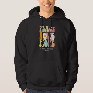 Peace Love Hope In Memory of Murder Victims Awaren Hoodie