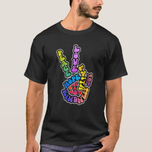 Peace Love Hope Joy Faith Kindness Word T-Shirt