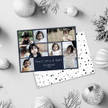 Peace Love Hope White Photo  Holiday Card<br><div class="desc">Share all your favourite photos to your family and loved ones to celebrate the holidays and the new year. Greeting: Peace,  love & hope.</div>