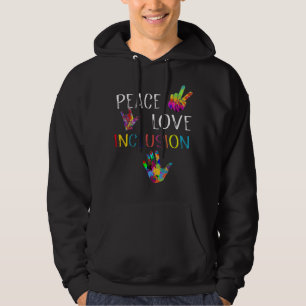 Peace Love Inclusion Shirt