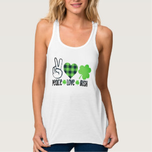 Peace Love Irish-60682 Singlet