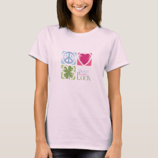 Peace, Love & Irish Luck (v.02) T-Shirt