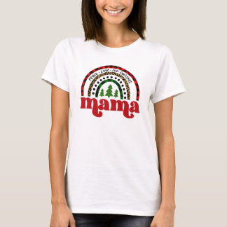 Peace Love Joy Christmas Mama Shirt