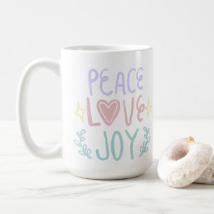 Peace Love Joy 😁 coffee mug 15oz