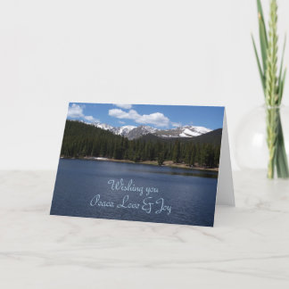 Peace, Love & Joy Greeting Card