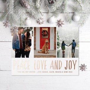 Peace Love Joy Multi-photo