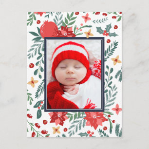 Peace Love Joy Photo Holiday Card