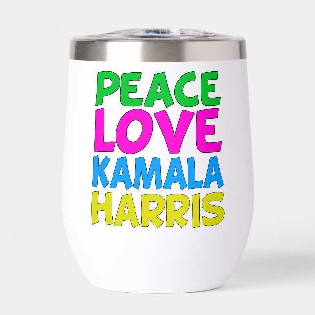 Peace Love Kamala Harris Cute Election (Front)
