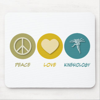 Peace Love Kinesiology Mouse Pad
