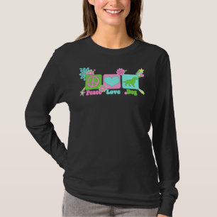 Peace Love Labrador Retriever    T-Shirt