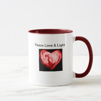 Peace Love & Light Mug