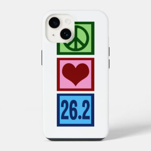 Peace Love Marathon iPhone 14 Case