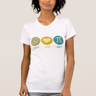 Peace Love Math T-Shirt