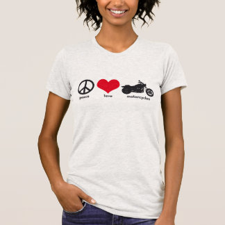 Peace • Love • Motorcycles T-Shirt