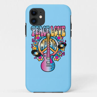 Peace Love Music Case-Mate iPhone Case