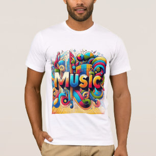 Peace, Love & Music T-Shirt