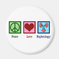 Peace Love Nephrology Cute Nephrologist