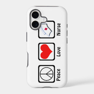 Peace, Love, Nurse-Symbols