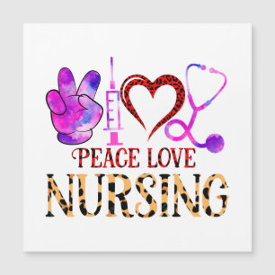 Peace Love Nursing – Cute Nurse Design