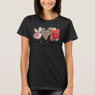Peace Love Nursing Home Health Nurse Life Nurses T-Shirt