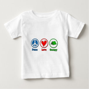 Peace Love Occupy Baby T-Shirt