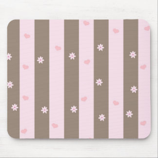 Peace Love Office Party Thanks Pattern Colourful Mouse Pad