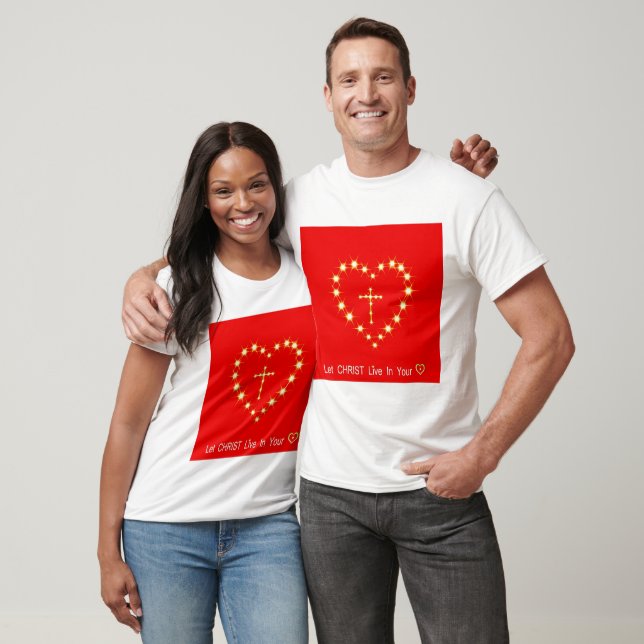 Peace Love Office Party Thanks Pattern Colourful T-Shirt (Unisex)