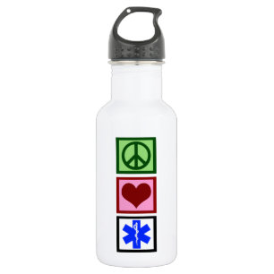 Peace Love Paramedic 532 Ml Water Bottle